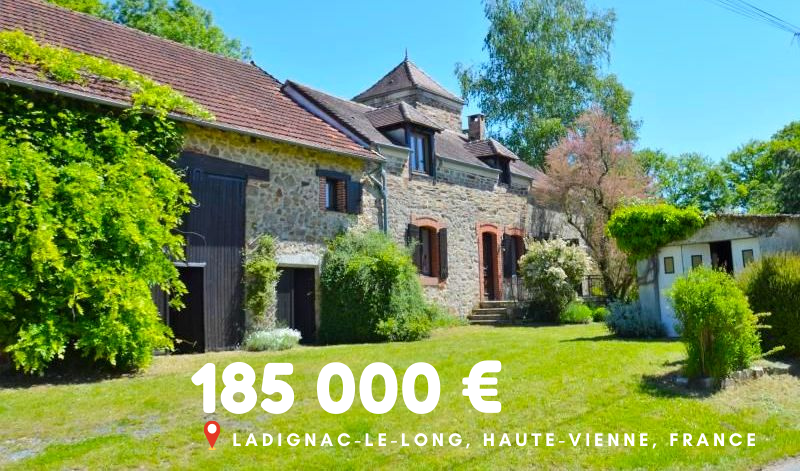 185 000 €, Ladignac-le-Long, Haute-Vienne