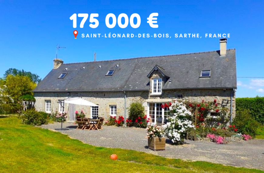 175 000 €, Saint Léonard des bois, Sarthe