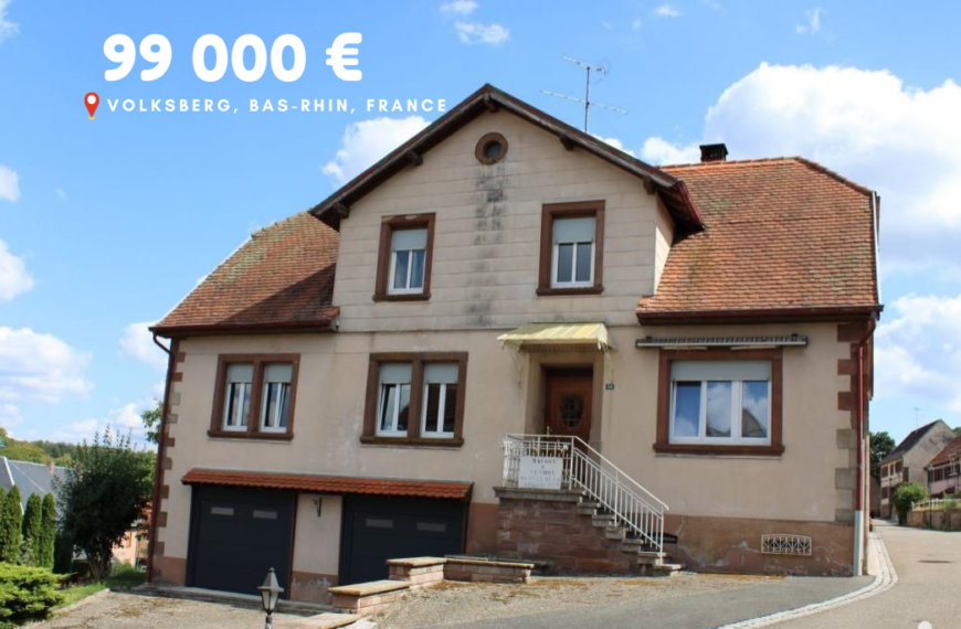 99 000 €, Volksberg, Bas-Rhin