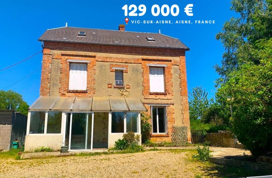 129 000 €, Vic-sur-Aisne, Aisne