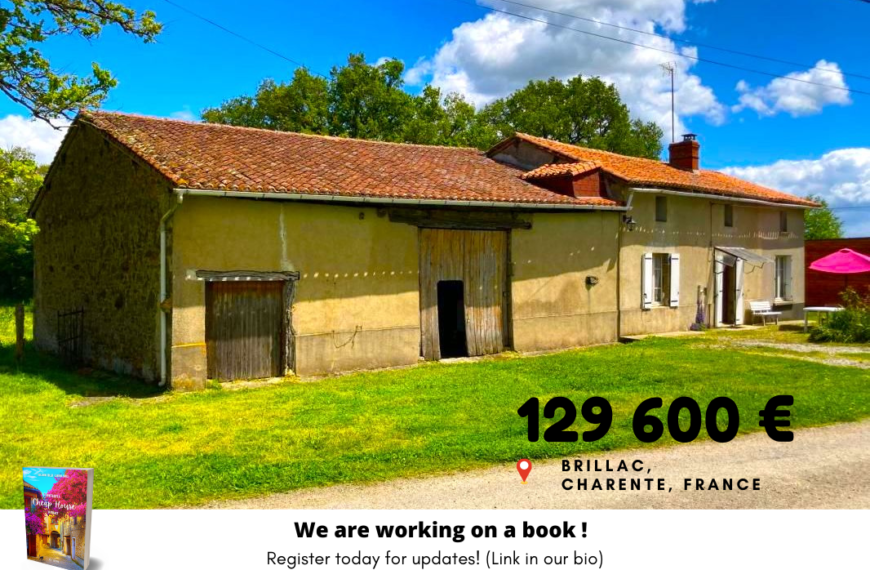 129 600 €, Brillac, Charente