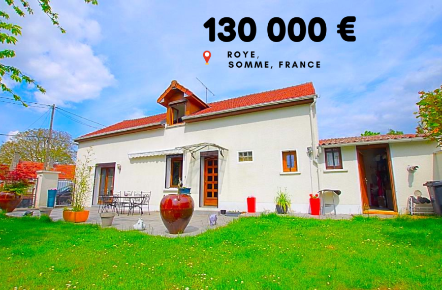 130 000 €, Roye, Somme