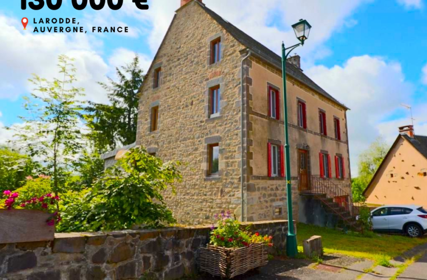 130 000 €, Larodde, Auvergne