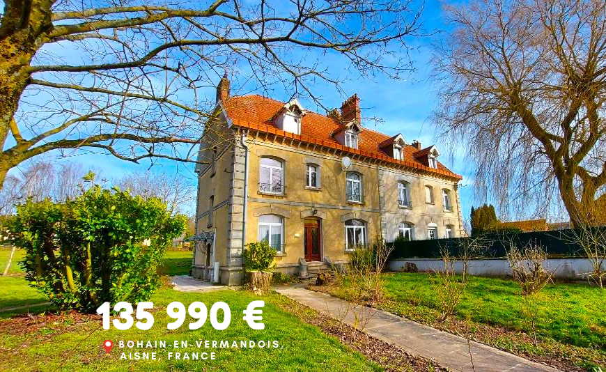 135 990 €, Bohain-en-Vermandois, Aisne