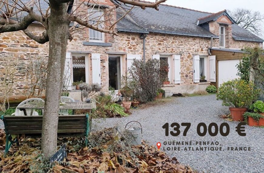 137 000 €, Guéméné-Penfao, Loire-Atlantique