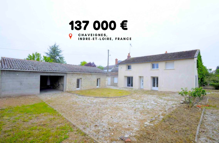 137 000 €, Chaveignes, Indre-et-Loire