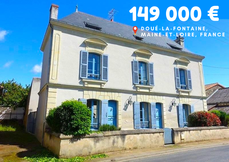 149 000 €, Doué-la-fontaine, Maine-et-Loire