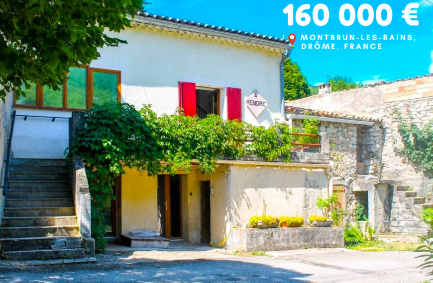 160 000 €, Montbrun-les-bains, drôme