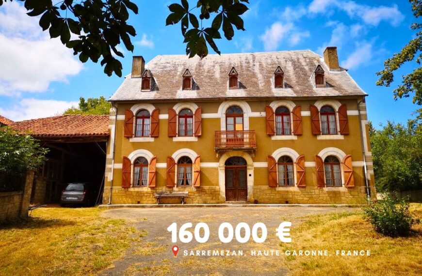 160 000 €, Sarremezan, Haute-Garonne