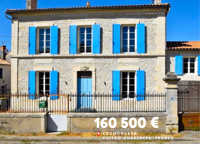 160 500 €, Cramchaban, Poitou-Charentes