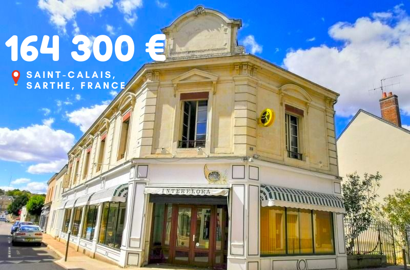 164 300 €, Saint-Calais, Sarthe