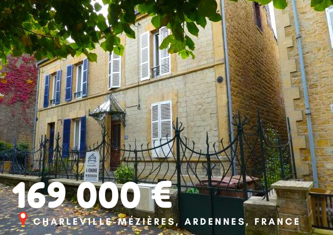 169 000 €, Charleville-Mézières, Ardennes