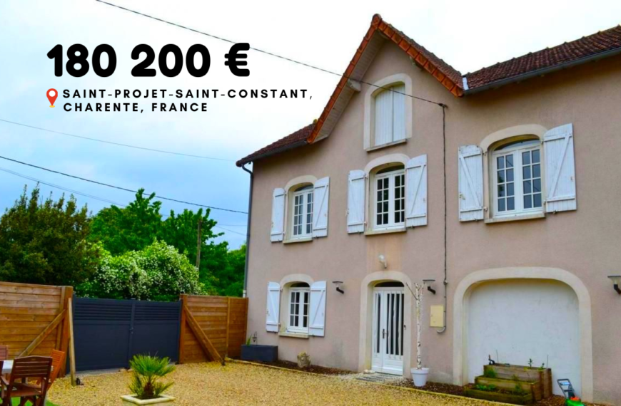 180 200 €, Saint-Projet-Saint-Constant, Charente