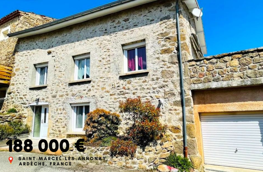 188 000 €, Saint-Marcel-lès-Annonay, Ardèche