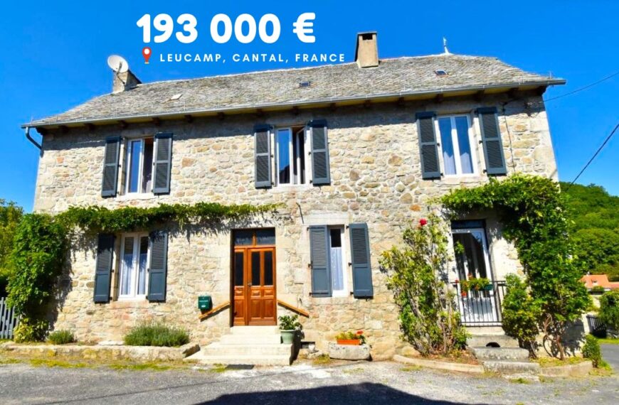 193 000 €, Leucamp, Cantal