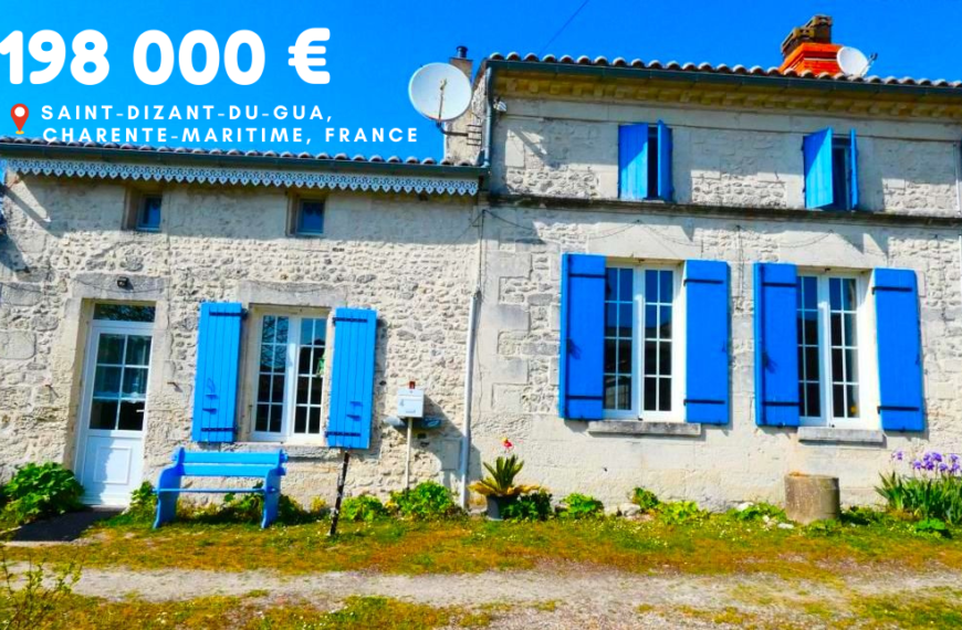 198 000 €, Saint-diazant-du-gua, Charente-Maritime