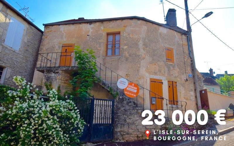 23 000 €, L’isle-sur-serein, Bourgogne