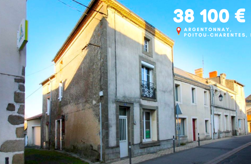 38 100 €, Argentonnay, Poitou-Charentes