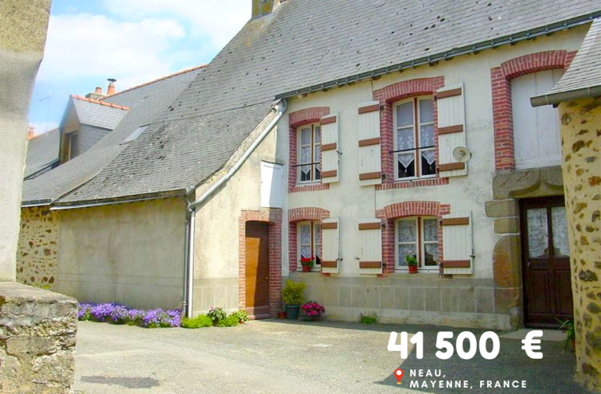 41 500 €, Neau, Mayenne