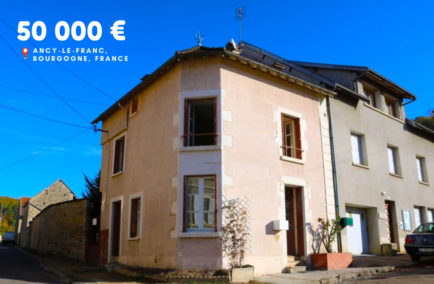 50 000 €, Ancy-le-Franc, Bourgogne