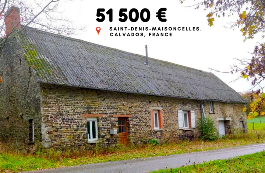 51 500 €, Saint-Denis-Maisoncelles, Calvados