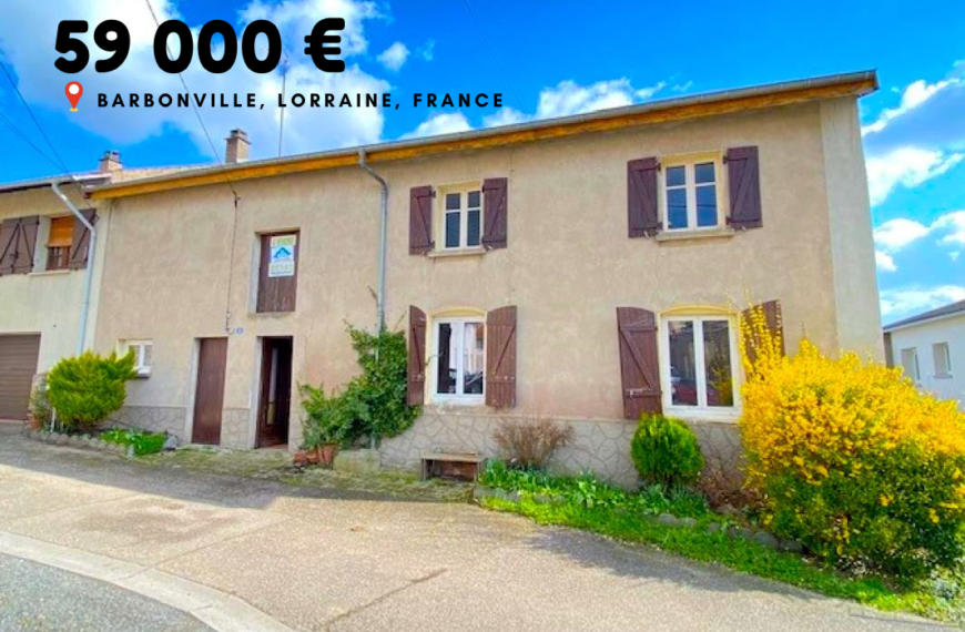 59 000 €, Barbonville, Lorraine