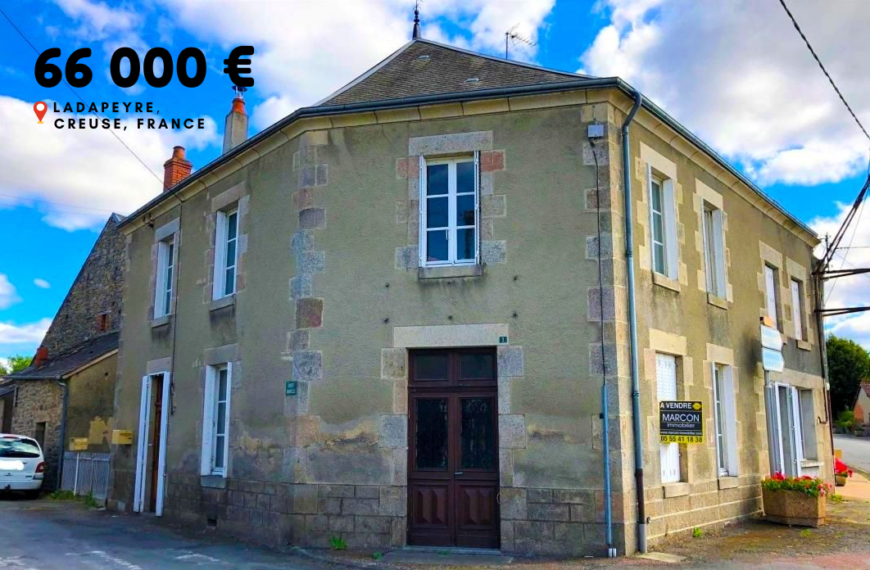 66 000 €, Ladapeyre, Creuse