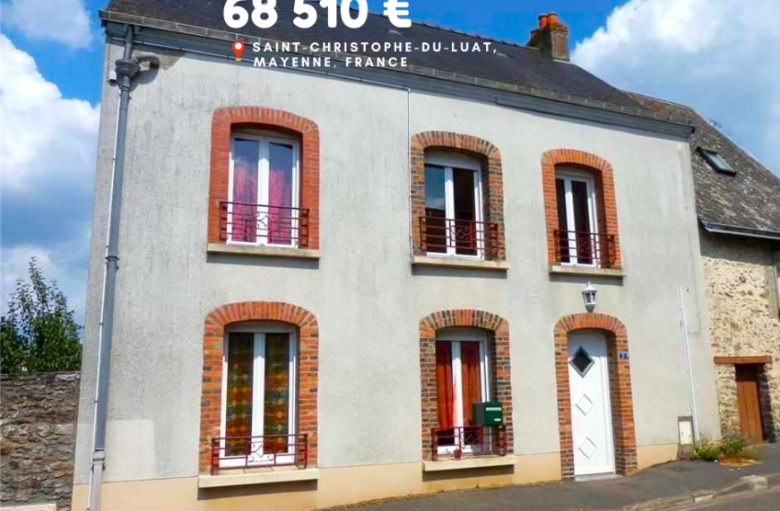 68 510 €, Saint-Christophe-du-Luat, Mayenne