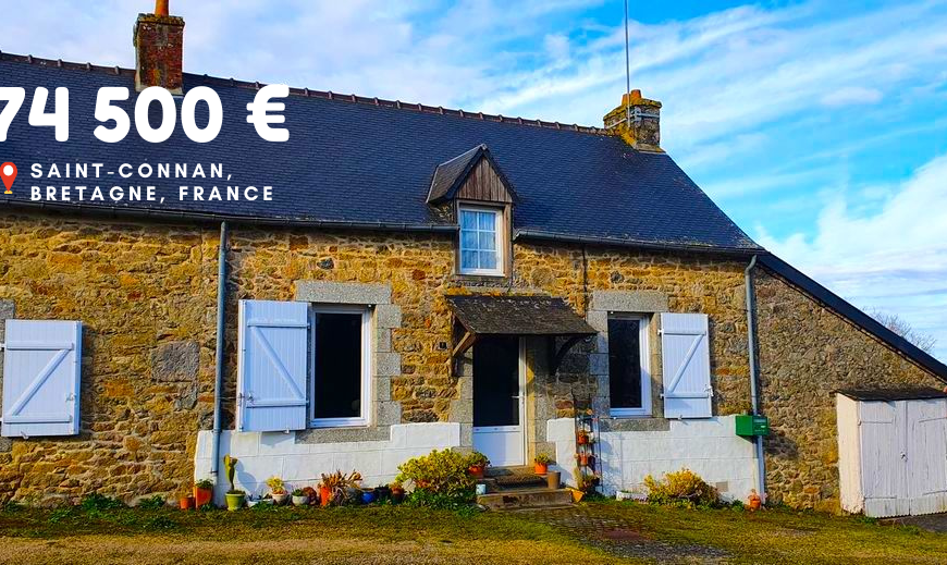 74 500 €, Saint-Connan, Bretagne