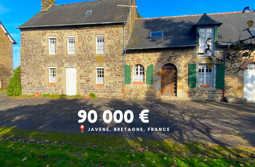 90 000 €, Javené, Bretagne