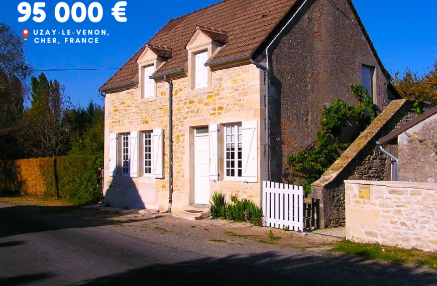 95 000 €, Uzay-le-Venon, Cher