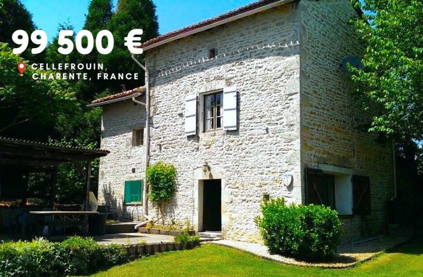 99 500 €, Cellefrouin, Charente