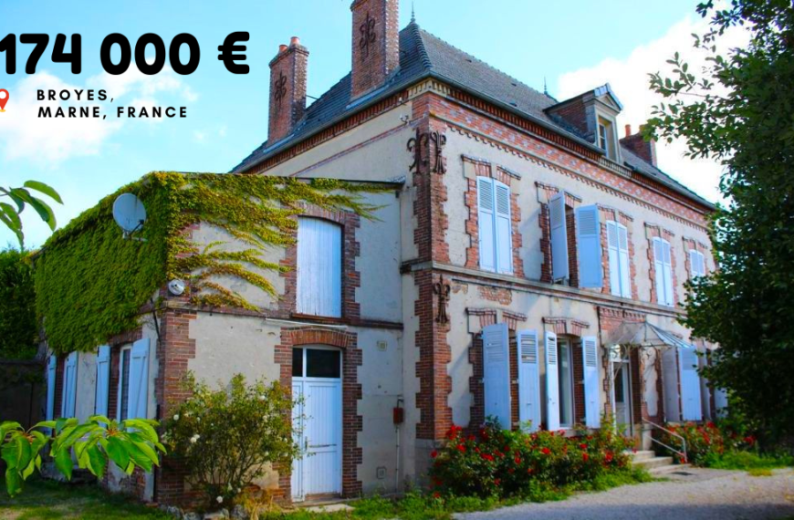 174 000 €, Broyes, Marne