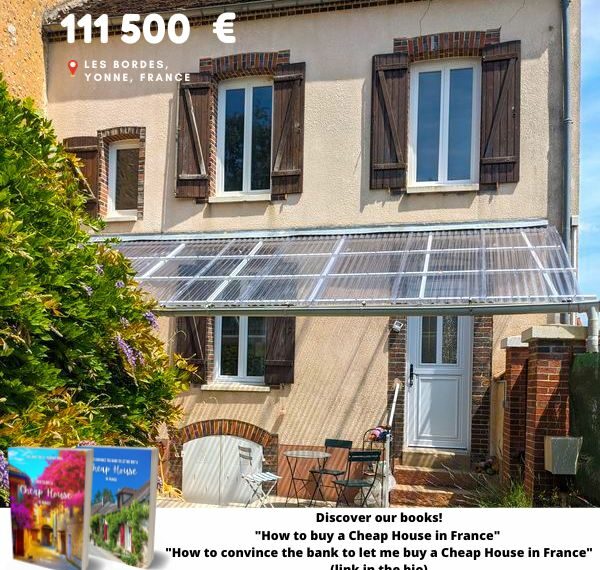 111 500 €, Les Bordes, Yonne 