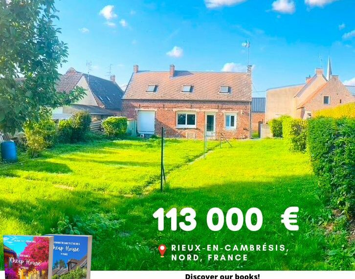 113 000 €, Rieux-en-Cambrésis, Nord