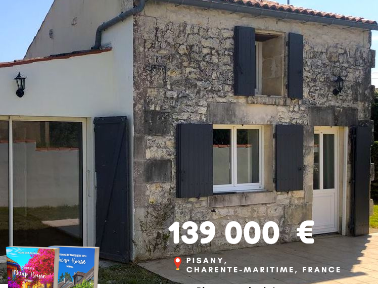 139 000 €, Pisany, Charente-Maritime