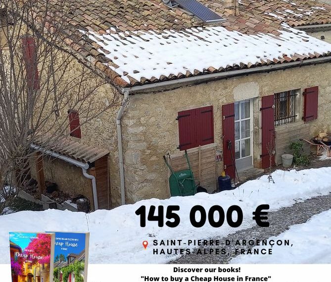 145 000 €, Saint-Pierre-d’Argençon, Haute-Alpes 