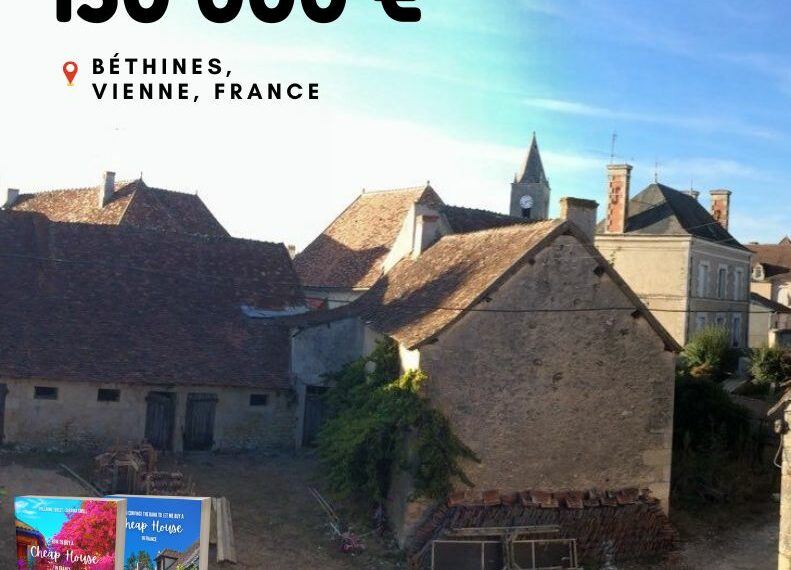 150 000 €, Béthines, Vienne