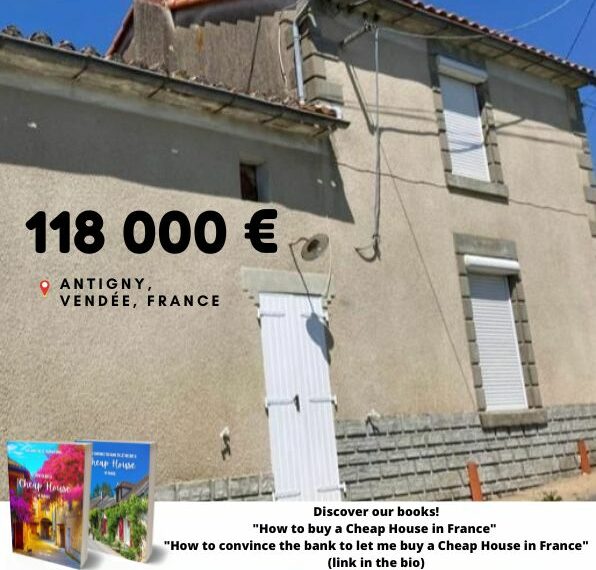118 000 €, Antigny, Vendée