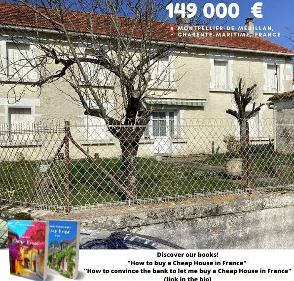 149 000 €, Montpellier-de-Médillan, Charente-Maritime