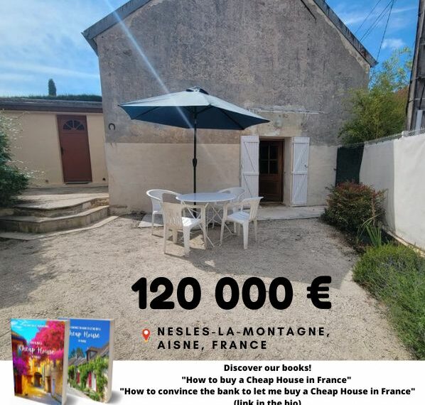120 000 €, Nesles-la-Montagne, Aisne 