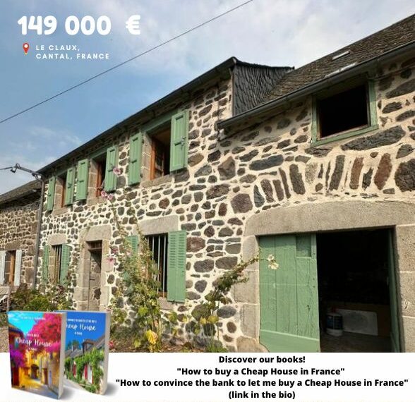 149 000 €, Le Claux, Cantal 