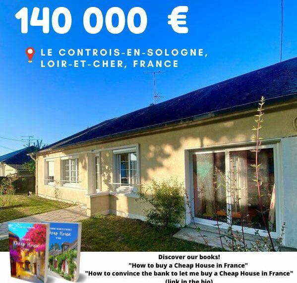 140 000 €, Le Controis-en-Sologne, Loir-et-Cher