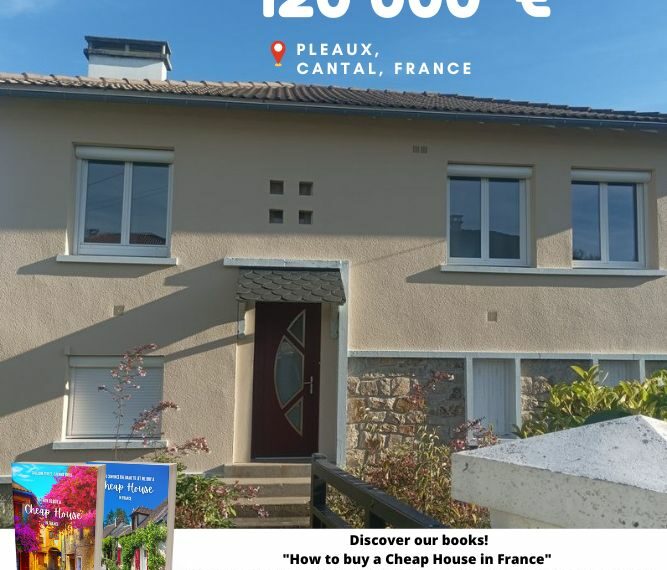 120 000 €, Pleaux, Cantal 