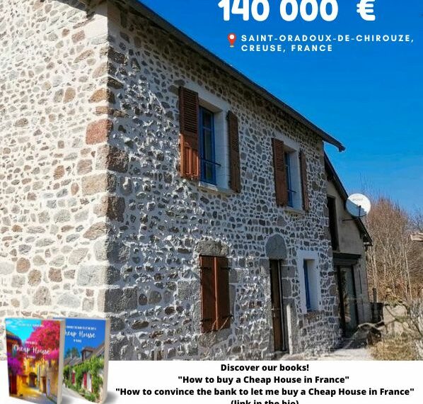 140 000 €, Saint-Oradoux-de-Chirouze, Creuse